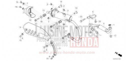 EXHAUST MUFFLER Z125MAN de 2022